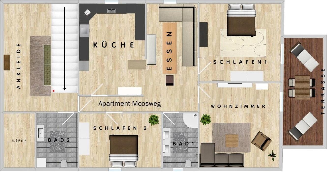Ferienapartment Huber 오버키르히 외부 사진